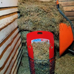 Pack-bag xl voor 90 liter zak 119x79cm rood - Afbeelding 2