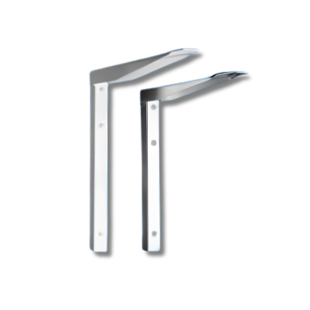 Project console plankdrager zonder schoor wit 450x450 mm 5660 draagvermogen 150 kg per stuk