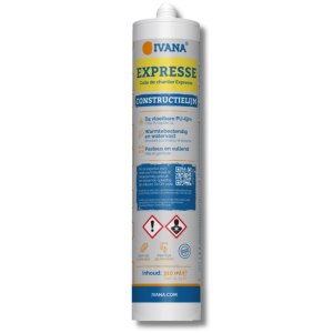 Ivana Constructielijm Express bruin Komo keur 310 ml IVA0000898