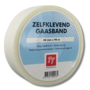 Technotape indoor glasvezeltape 48mm x 90 meter voor gipsplaten
