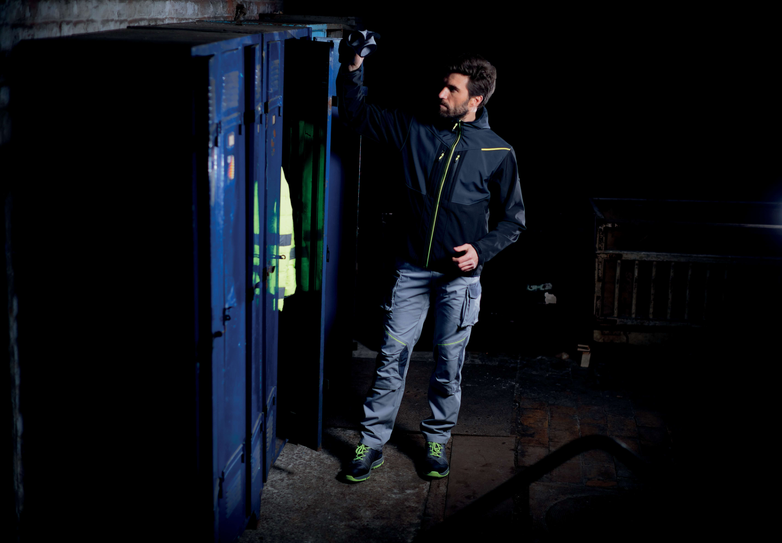 Deltaplus softshell jack horten 2 grijs m - Afbeelding 4
