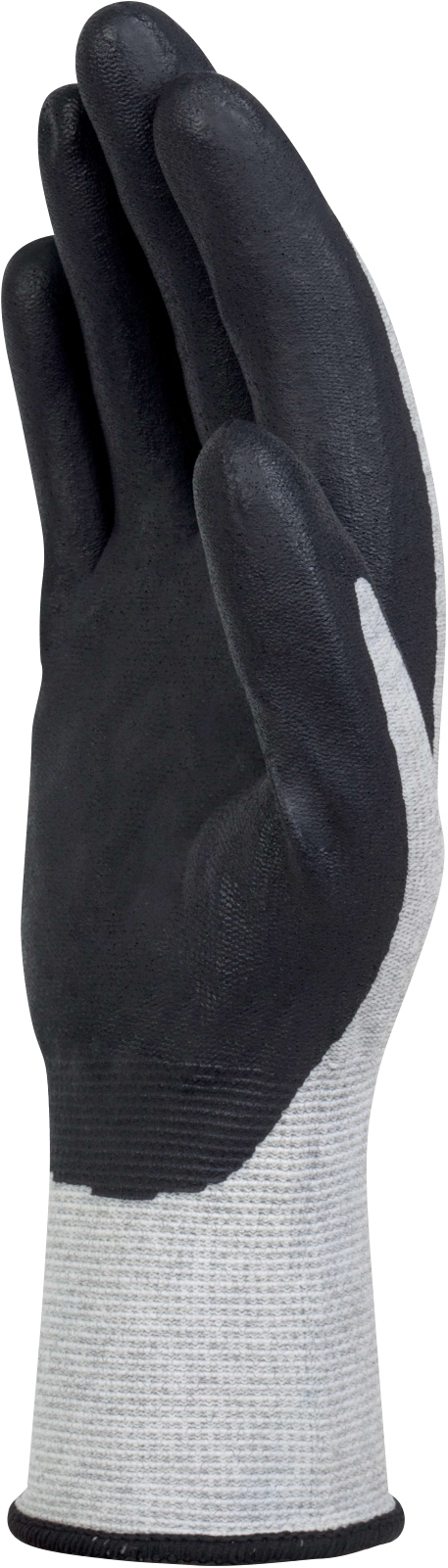 Deltaplus vv722esd handschoenen nitriel zwart mt.10 grijs-zwart - Afbeelding 2