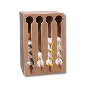 Kitkokerkast hout voor 4 soorten kit 435x185x255 mm