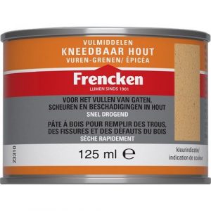 Frencken Kneedbaar Hout Vuren-Grenen 125Ml 125282 van Frencken te koop bij Schroef.nl. Art.nr: 51832