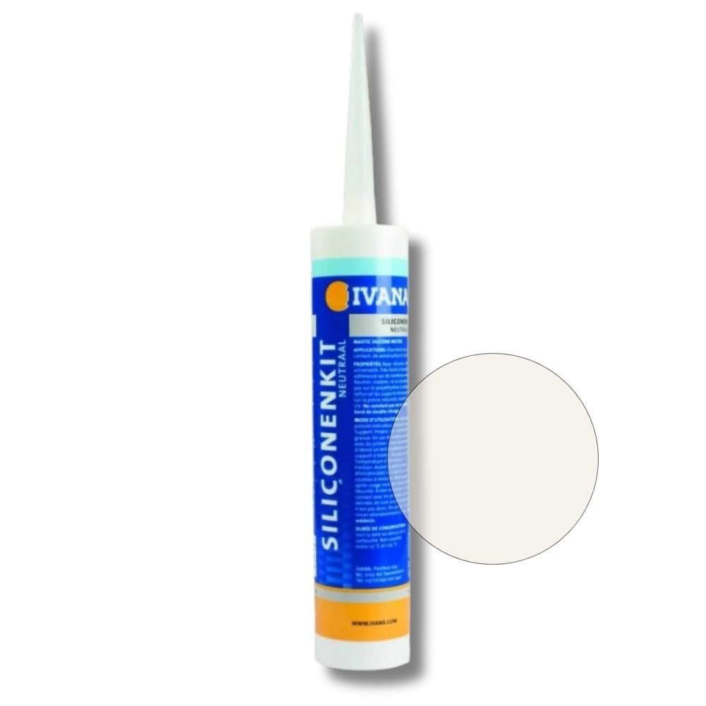 Ivana Siliconenkit Transparant Neutraal koker 310ml IVA0001145