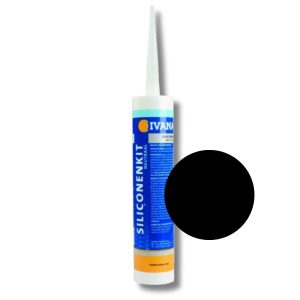 Ivana Siliconenkit Zwart Neutraal 310 ml IVA0001140