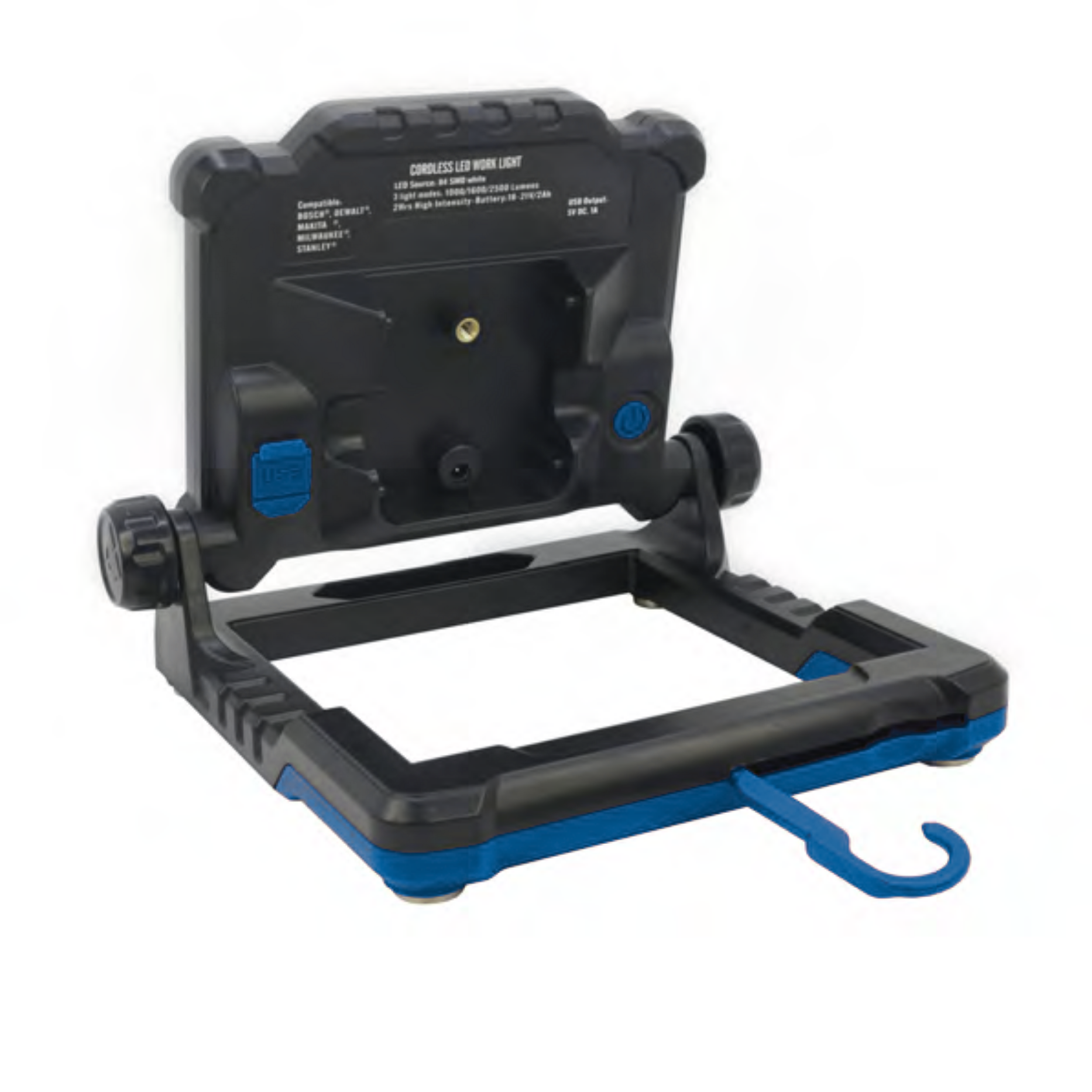 Ivana Accu Bouwlamp Accro 30, 26 watt 3500 lumen 55719 geschikt voor Makita accu's 18v (geleverd zonder accu) - Afbeelding 2