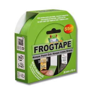 Frog Schilderstape universeel afplakband 24mm breed, 41,1 meter lengte Multi Surface