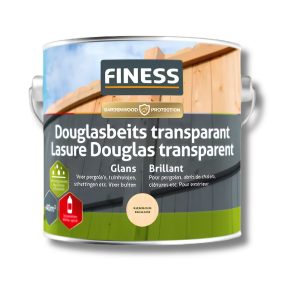 Finess Douglas Beits Transparant 2.5 Liter
