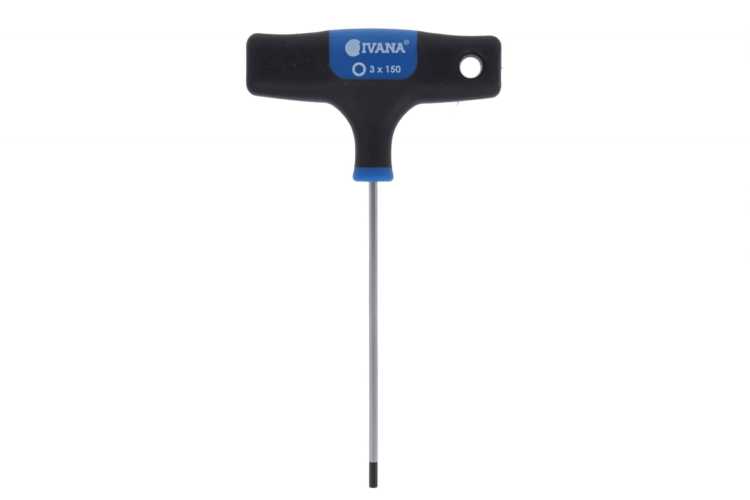 Ivana Inbus Stifsleutel met T-Greep 3mm, lengte 150 mm 56831