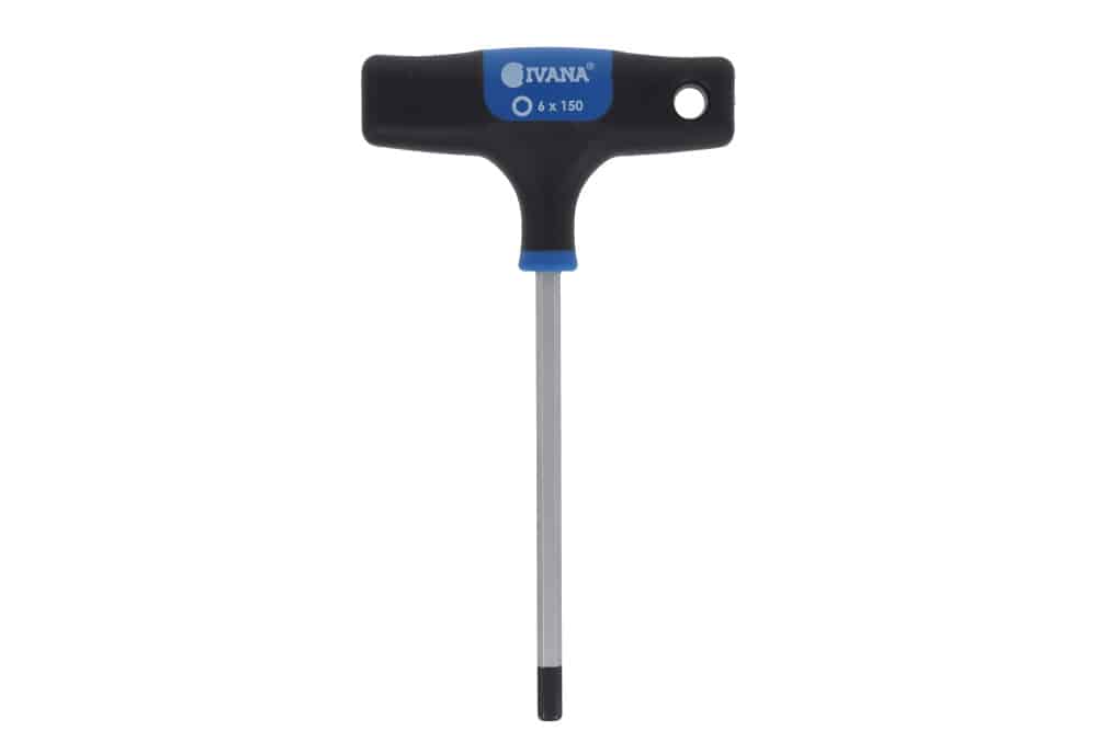 Ivana Inbus Stifsleutel met T-Greep 6mm, lengte 150 mm 56834