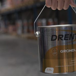 Drenth Snel Drogende Grondverf SD Grijs 1 Liter - Afbeelding 2