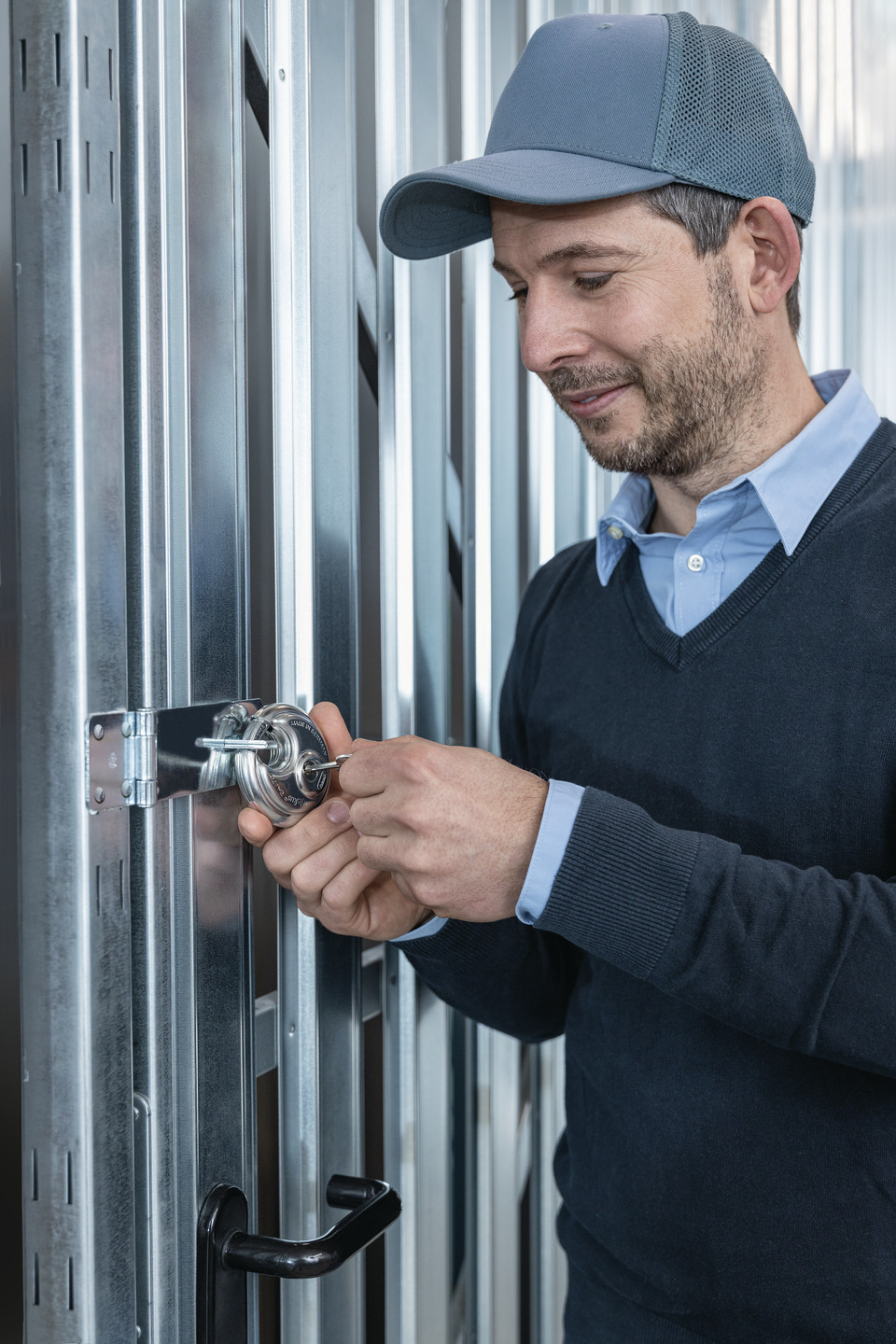 Abus Discus Hangslot 24/70 met 2 sleutels en RVS slotkast - Afbeelding 6
