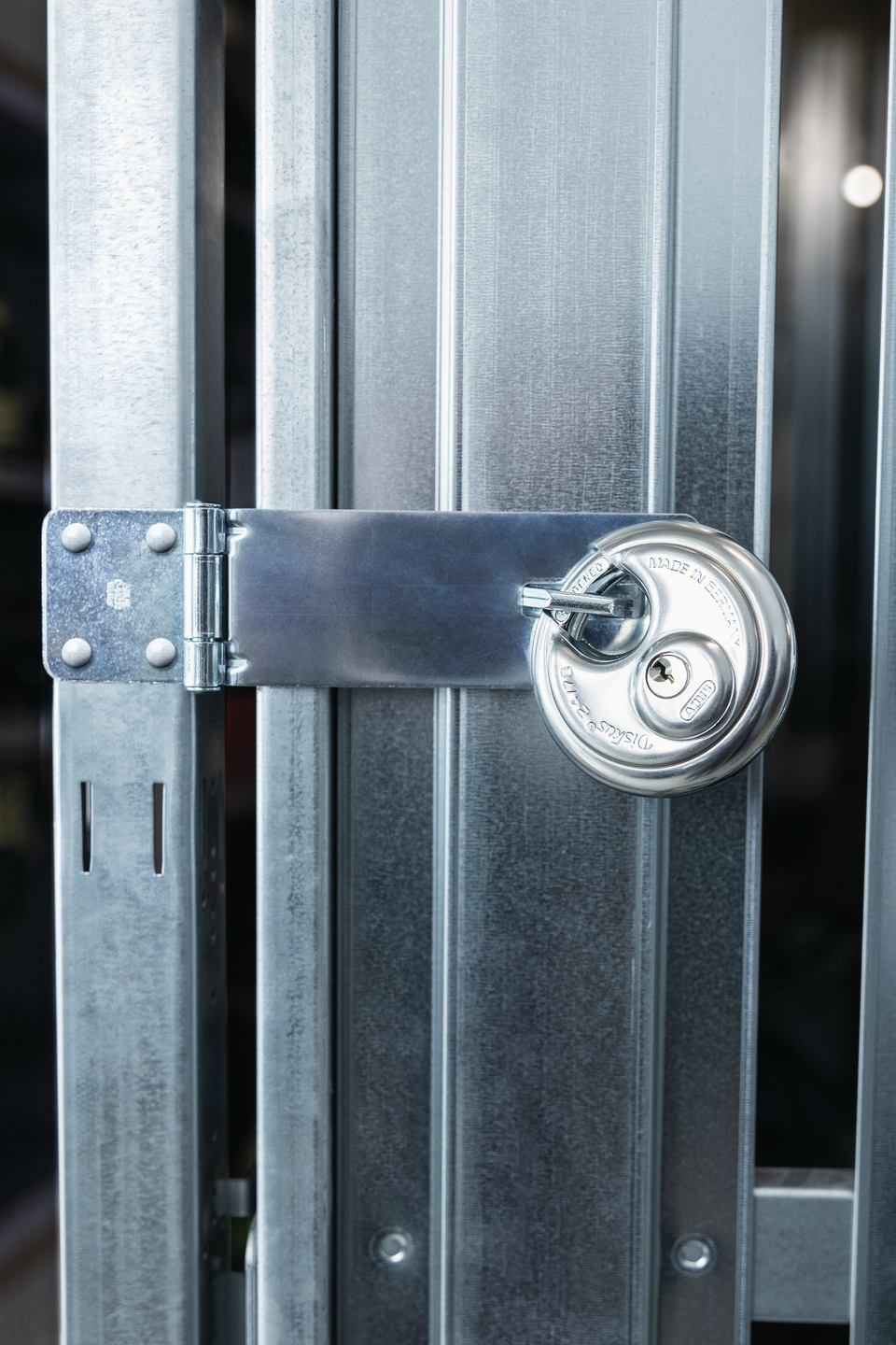 Abus Discus Hangslot 24/70 met 2 sleutels en RVS slotkast - Afbeelding 4