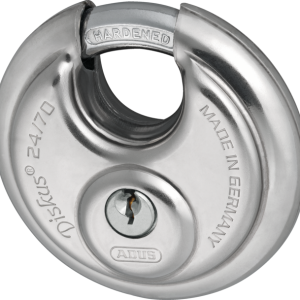 Abus Discus Hangslot 24/70 met 2 sleutels en RVS slotkast - Afbeelding 2