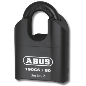 Abus Cijfer Hangslot 190CS, hardstaal 4-cijferige code zelfinstelbaar