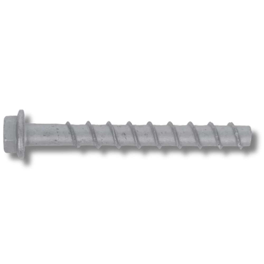 Ivana Betonschroeven 7,5x 100mm zeskantkop, 6 mm boren, Sleutelmaat 10, Inhoud 100 stuks 57166