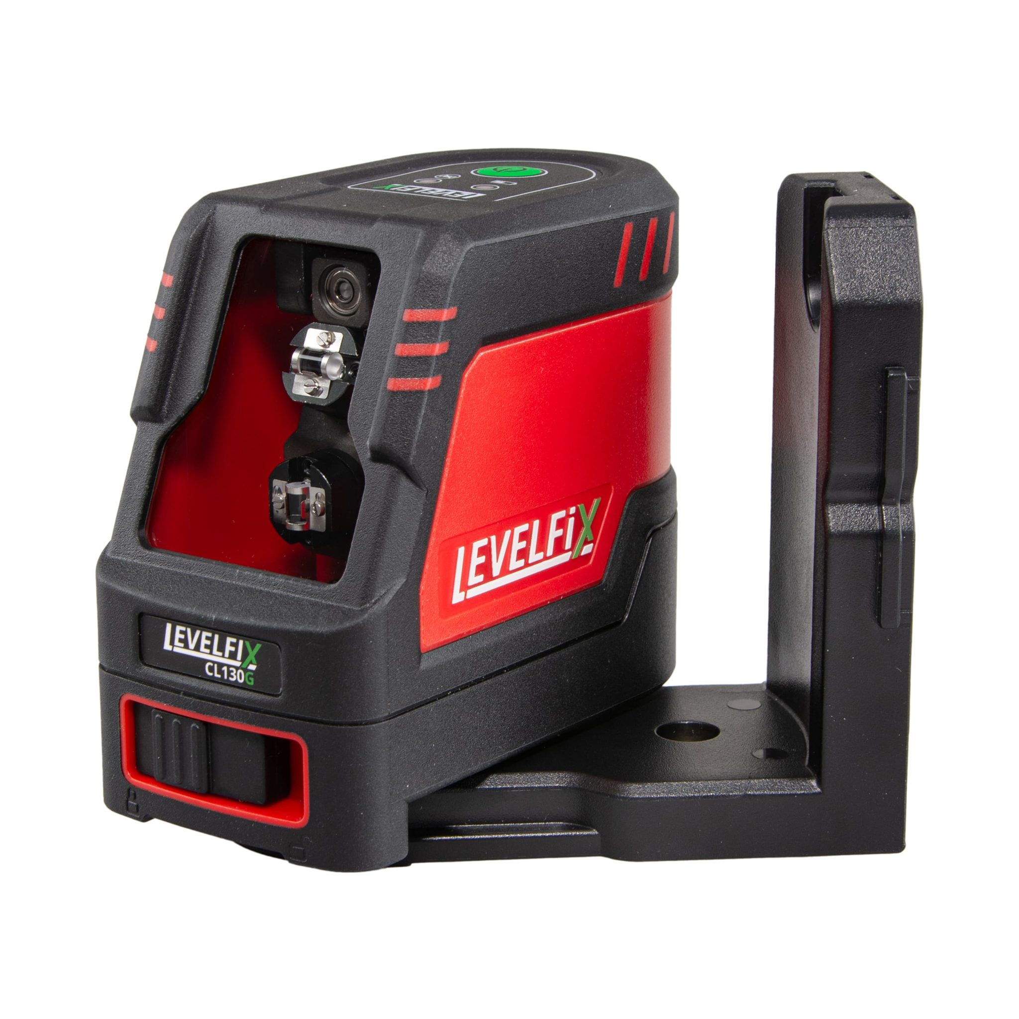 Levelfix Kruislijnlaser met groene lijn horizontaal en verticaal CL130G tot 30 meter zonder ontvanger, 50 meter met ontvanger (optioneel leverbaar) - Afbeelding 2
