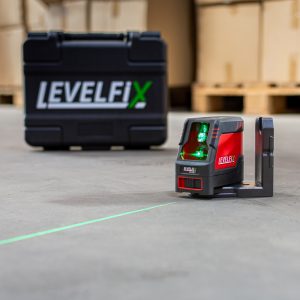 Levelfix Kruislijnlaser met groene lijn horizontaal en verticaal CL130G tot 30 meter zonder ontvanger, 50 meter met ontvanger (optioneel leverbaar) - Afbeelding 6