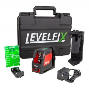 Levelfix Kruislijnlaser met groene lijn horizontaal en verticaal CL130G tot 30 meter zonder ontvanger, 50 meter met ontvanger (optioneel leverbaar) - Afbeelding 8