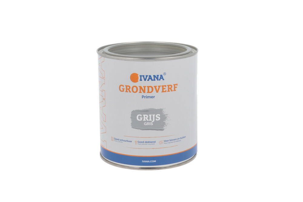 Ivana Synthetische Grondverf Grijs 1 liter 57301