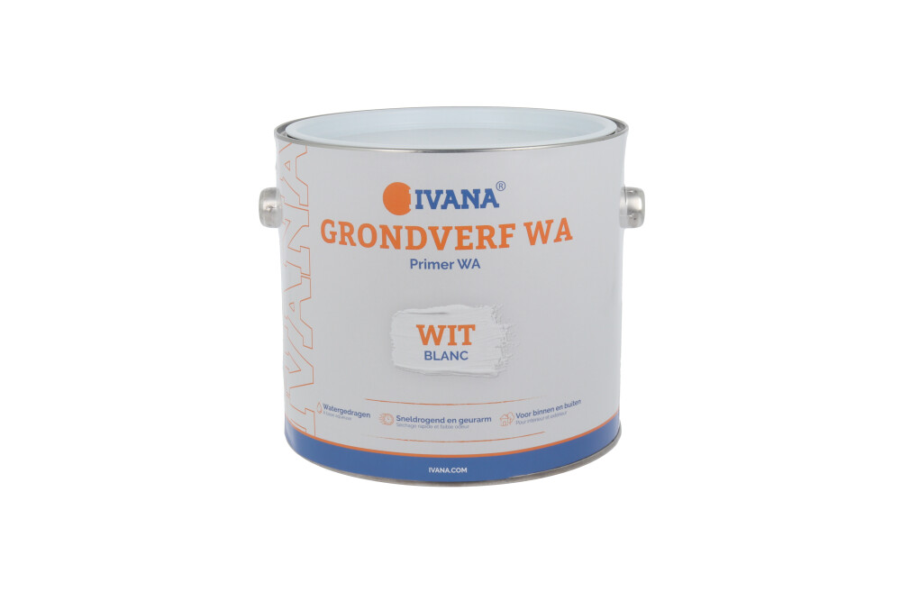 Ivana watergedragen Grondverf wit 2,5 liter 57312