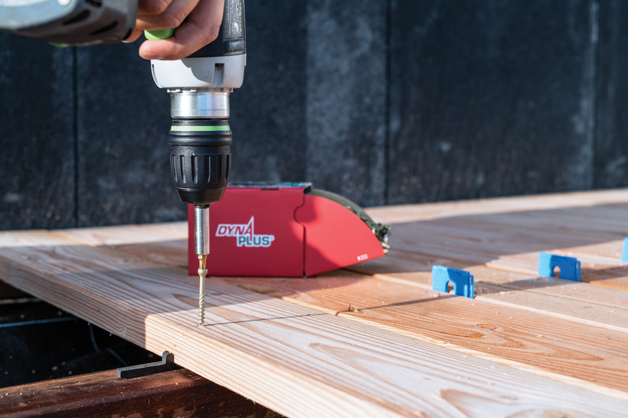 Dynaplus Xtreme Vlonder Schroeven Platkop 5,0 x 40/20 mm deeldraad AR-Coating Torx TX25 inhoud 200 stuks - Afbeelding 4