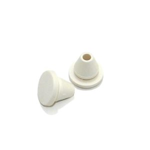 Deurbuffer voor Bervens kozijnen 1,5 mm rubber wit