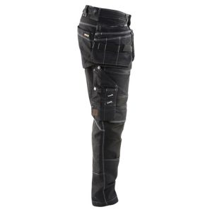 Blaklader Werbroek Denim Stretch X1900 Zwart 1990-1141-9900 maat 150 - Afbeelding 4