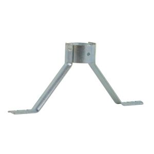 Metalen steelhouder ø 28 mm voor extra versteviging van de steel aan de bezem.