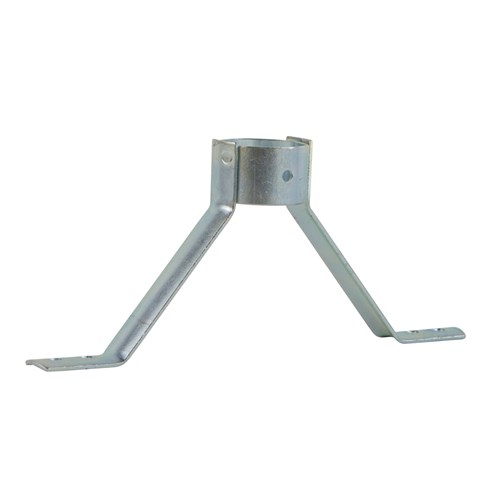 Metalen steelhouder ø 28 mm voor extra versteviging van de steel aan de bezem.