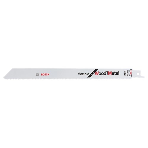 Bosch Reciprozaagblad 225 mm set van 5 stuks S1122VF voor hout en metaal