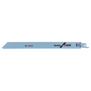 Bosch Reciprozaagblad 225 mm set van 5 stuks S1122BF voor stalen materialen van standaardsterkte