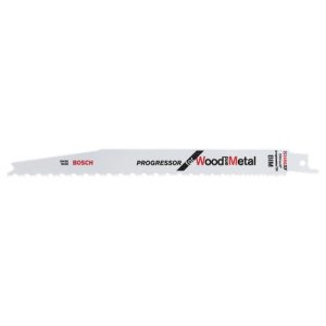 Bosch Reciprozaagblad 200 mm set van 5 stuks S3456XF voor hout met spijkers