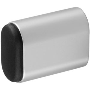 Hermeta Deurbuffer Ovaal 50mm Aluminium geanodiseerd kleur F1 voor wandplaatsing 4702-01E