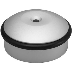 Hermeta Deurstopper Aluminium mat naturel 60mm voor vloermontage. 4760-11E