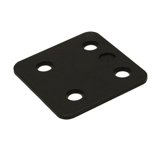GB kunststof drukplaat 3 mm dik maximale drukbelasting 8000kg 34703.B048. Zak van 240 stuks