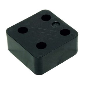GB kunststof drukplaat 30 mm dik maximale drukbelasting 8000kg 34730.B048. Zak van 48 stuks
