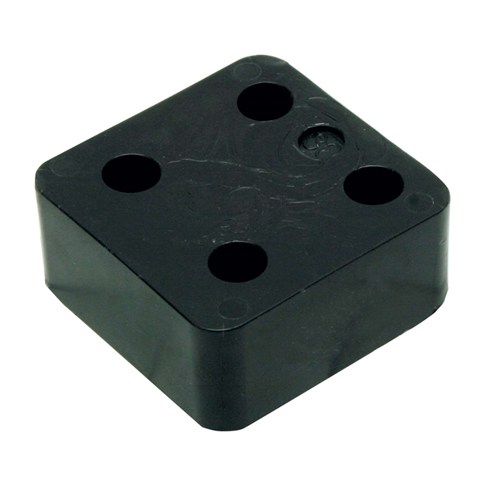 GB kunststof drukplaat 30 mm dik maximale drukbelasting 8000kg 34730.B048. Zak van 48 stuks