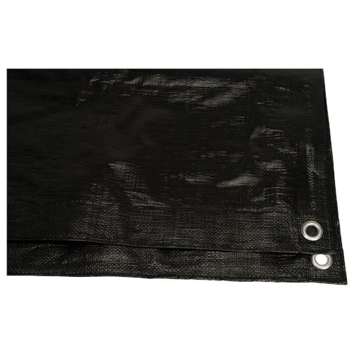 Konvox Bouwhekkleed Zwart 1,76X3,41 meter 150 grams - Afbeelding 4