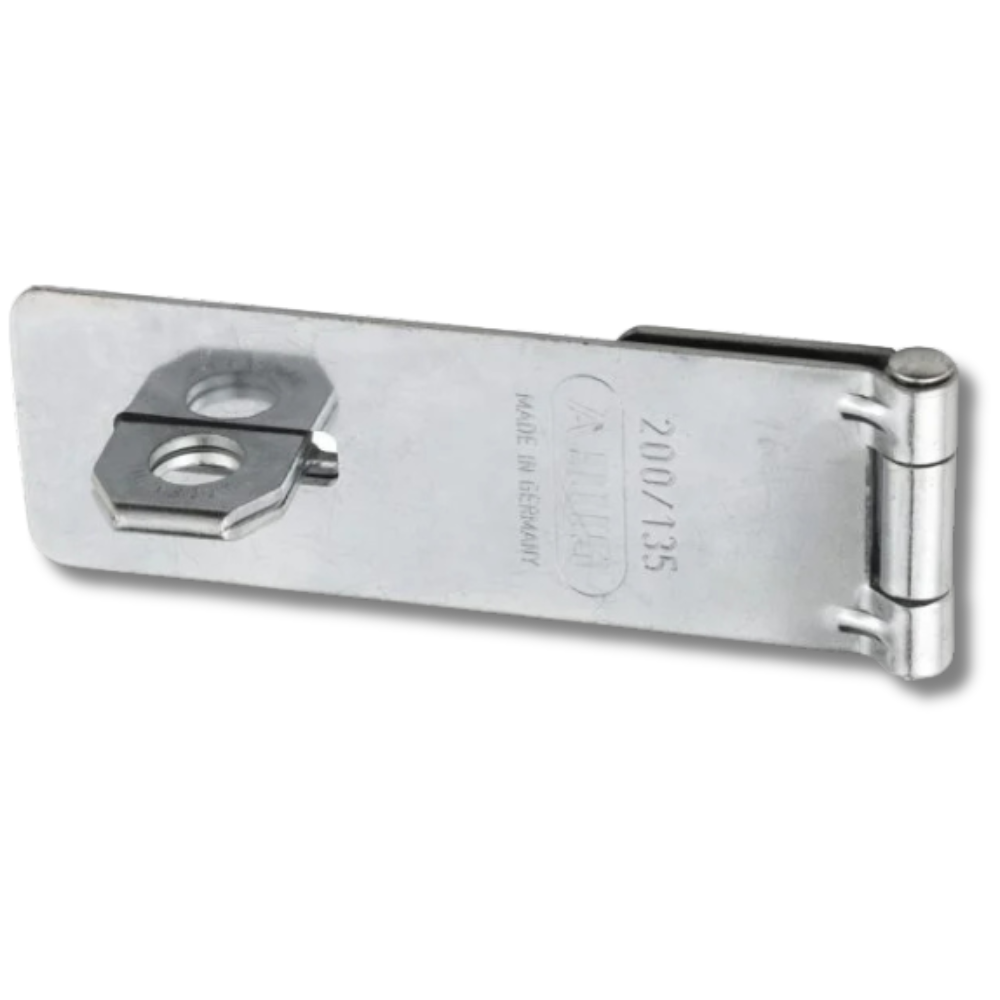 Abus overval voor hangslot, staal verzinkt 155 mm met vlakke sluitbeugel 200/155