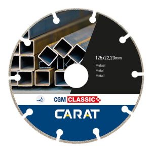 Carat Diamantzaag voor Metaal 125x22,23mm als vervanger voor een doorslijpschijf. CGMC125300