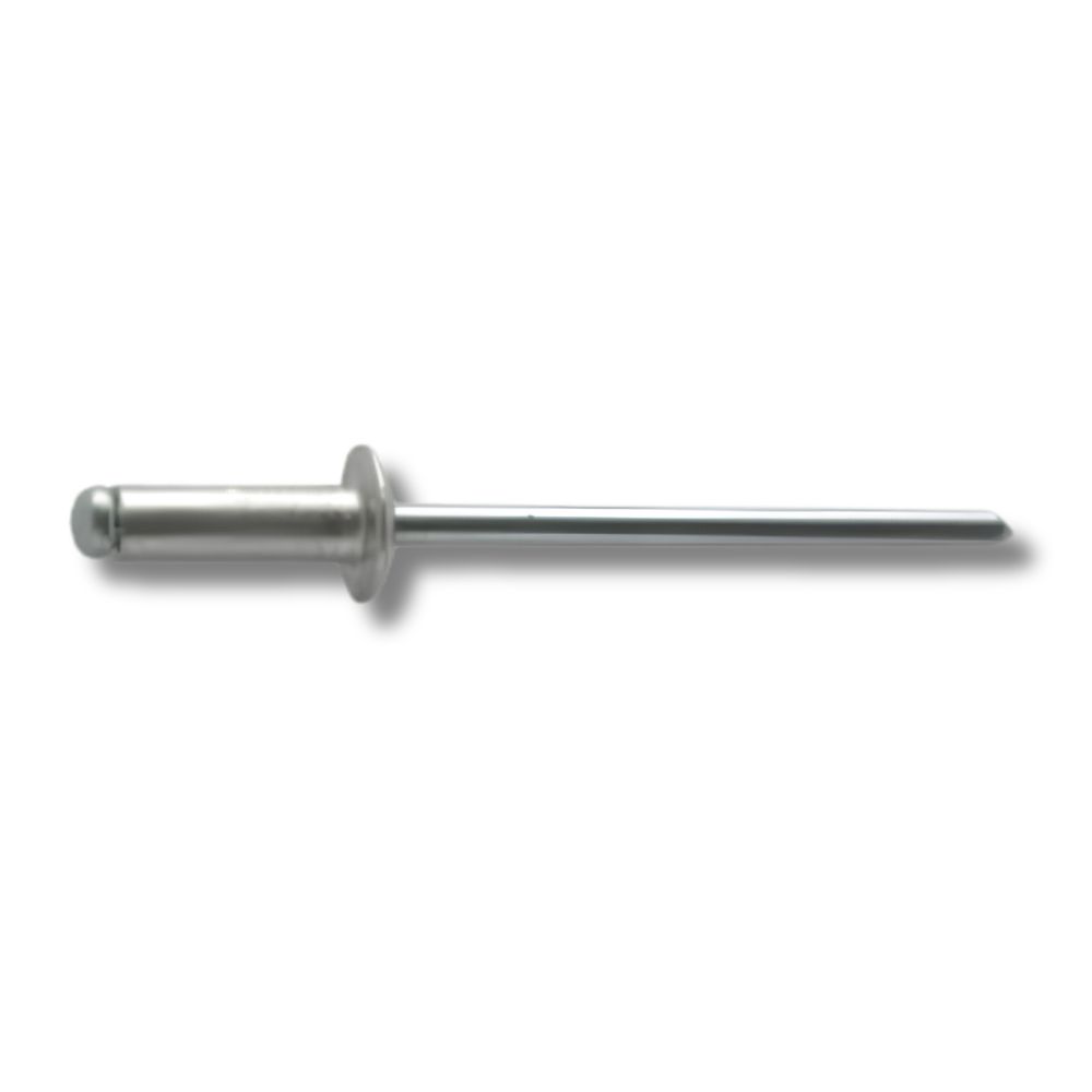 Masterfix popnagels aluminium 3,0x8 mm klembereik 3,0-5,0 mm 100 stuks 3,1 mm boren