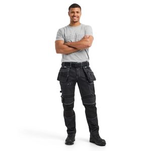 Blaklader Werbroek Denim Stretch X1900 Zwart 1990-1141-9900 maat 150 - Afbeelding 5