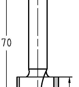 Trasco Groeffrees ø 18x20 mm, TL=70 mm, S=8 mm Hardmetaal 24243-5-18020 - Afbeelding 2