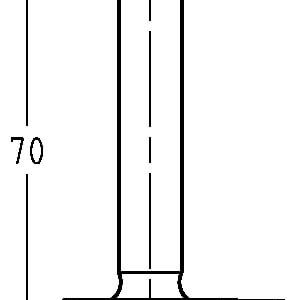 Trasco Groeffrees ø 22x16 mm, TL=70 mm, S=8 mm Hardmetaal 24243-5-22010 - Afbeelding 2
