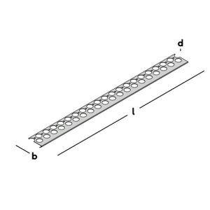 GB Kimverbreder 1000x100x25x1,25 mm verzinkt 08098 - Afbeelding 3