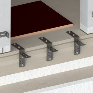 GB Kozijnstelhoek type XL125 verzinkt 0724809 - Afbeelding 3