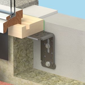 GB Hoekanker Extra Zwaar 125X150X72 mm verzinkt 073152 dikte 5 mm - Afbeelding 2
