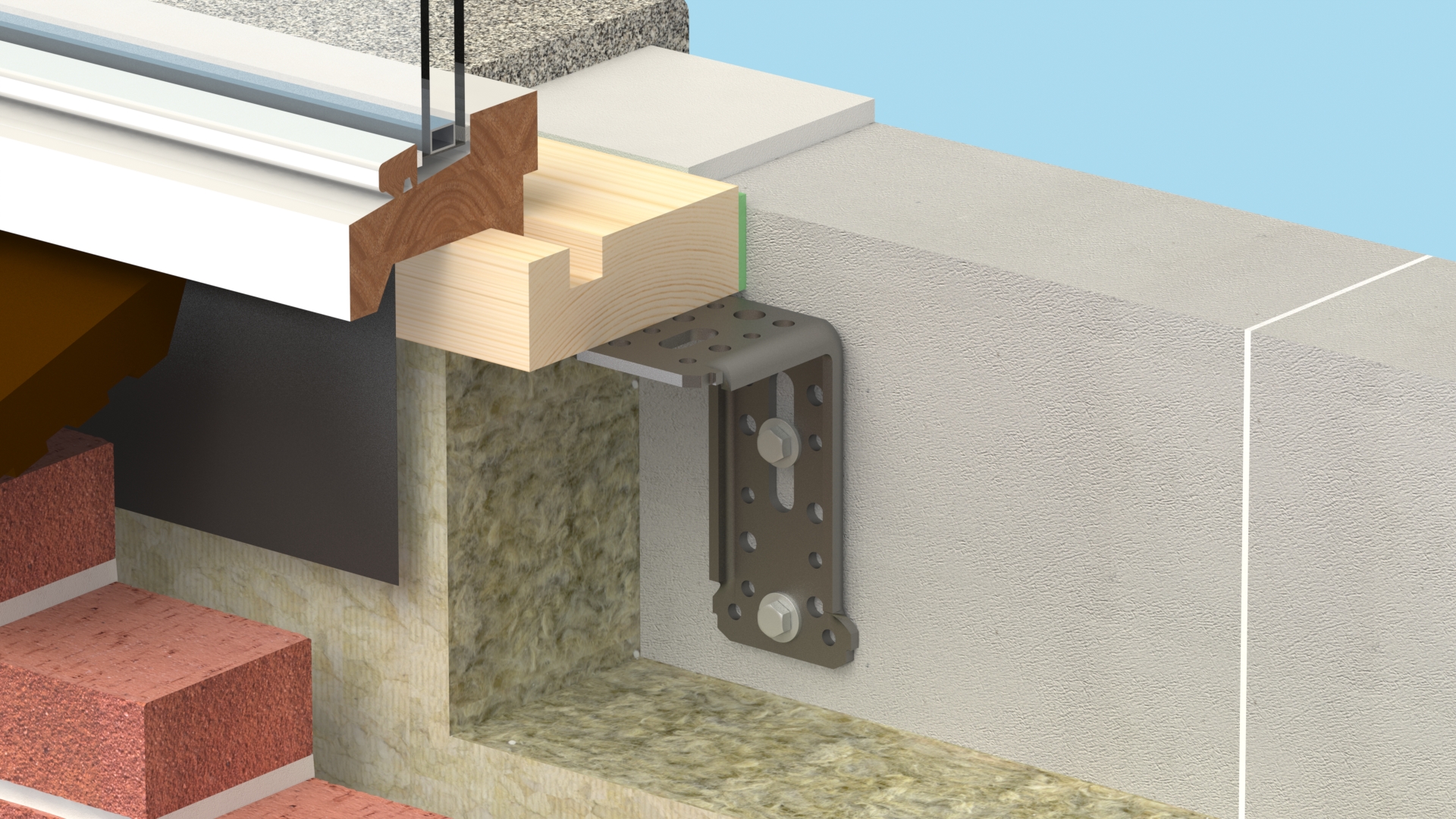 GB Hoekanker Extra Zwaar 125X150X72 mm verzinkt 073152 dikte 5 mm - Afbeelding 2